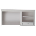 ACME Lacey Computer Hutch, White