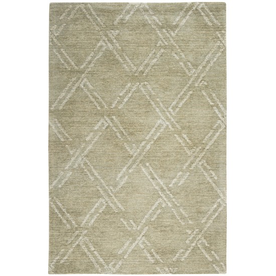 Nourison Venosa VSN01 Area Rug, Green/Ivory, 3'9" x 5'9"