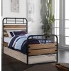 ACME Adams Twin Bed, Antique Oak