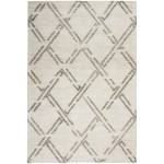 Nourison Venosa VSN01 Area Rug, Ivory/Grey, 5'3" x 7'3"