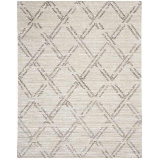 Nourison Venosa VSN01 Area Rug, Ivory/Grey, 7'9" x 9'9"