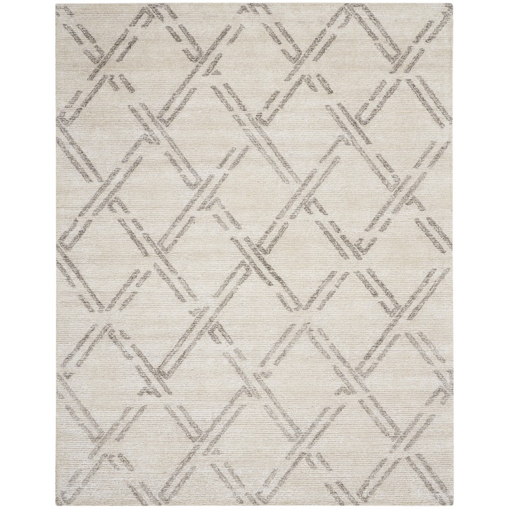 Nourison Venosa VSN01 Area Rug, Ivory/Grey, 8'3" x 11'6"