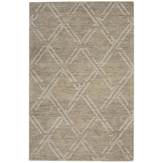 Nourison Venosa VSN01 Area Rug, Taupe, 3'9" x 5'9"