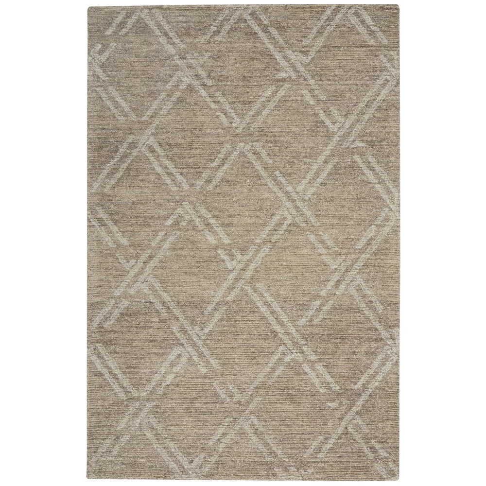 Nourison Venosa VSN01 Area Rug, Taupe, 3'9" x 5'9"