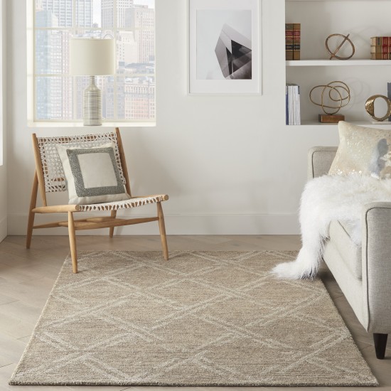 Nourison Venosa VSN01 Area Rug, Taupe, 3'9" x 5'9"