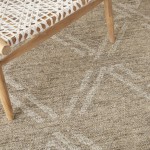 Nourison Venosa VSN01 Area Rug, Taupe, 3'9" x 5'9"
