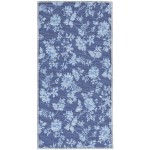 Waverly Washables Collection WAW02 Area Rug, Blue, 2' x 3'9"