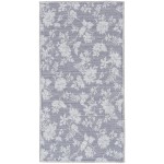 Waverly Washables Collection WAW02 Area Rug, Grey, 2' x 3'9"
