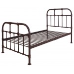 ACME Nicipolis Twin Bed, Sandy Gray