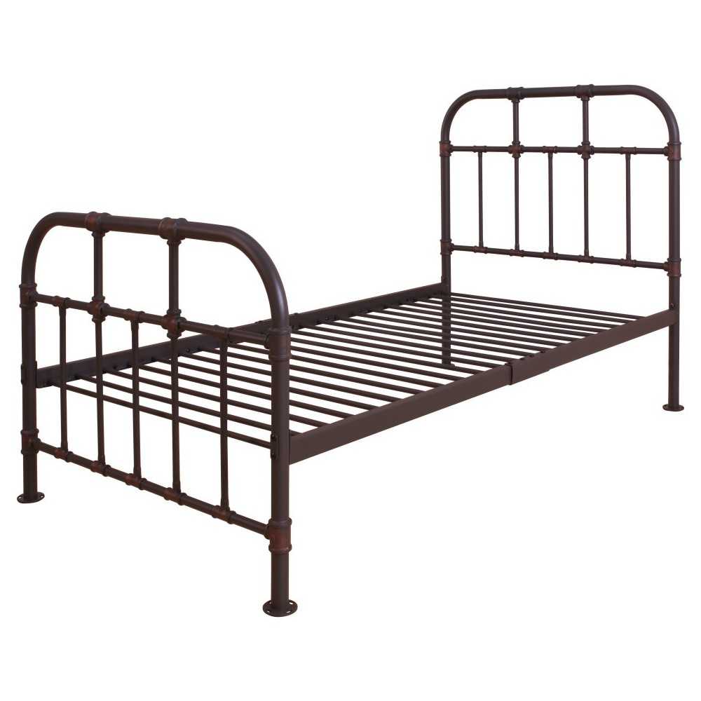 ACME Nicipolis Twin Bed, Sandy Gray