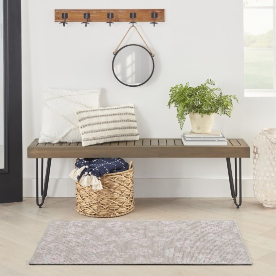 Waverly Washables Collection WAW02 Area Rug, Natural, 2' x 3'9"