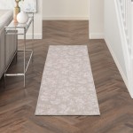 Waverly Washables Collection WAW02 Runner Rug, Natural, 2' x 6'