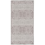 Waverly Washables Collection WAW03 Area Rug, Stone, 2' x 3'9"