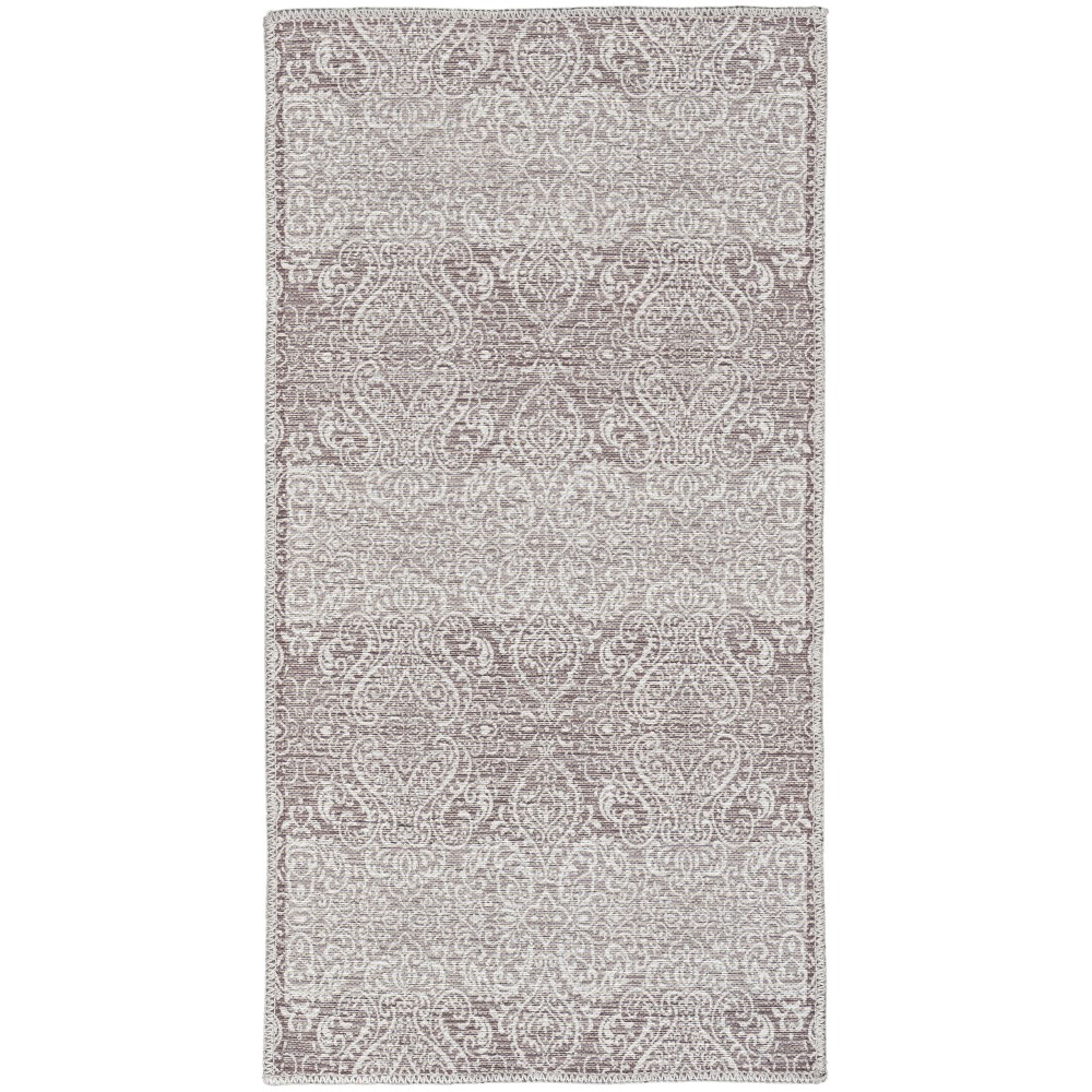 Waverly Washables Collection WAW03 Area Rug, Stone, 2' x 3'9"