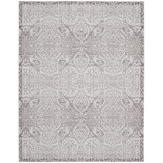 Waverly Washables Collection WAW03 Area Rug, Stone, 7'10" x 9'10"