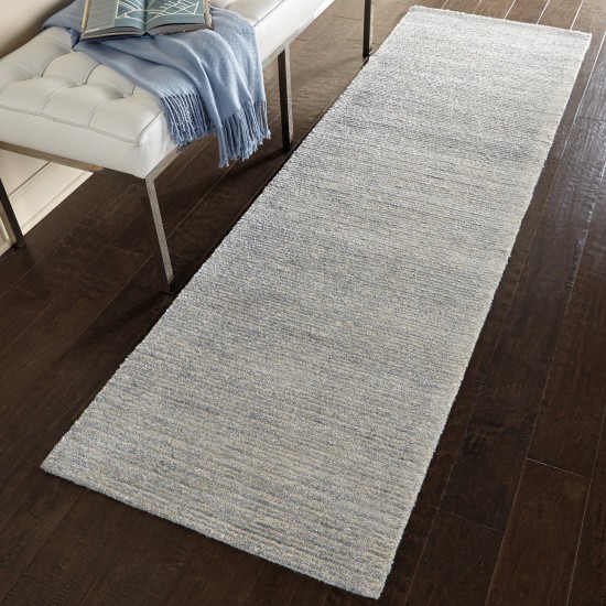 Nourison Weston WES01 Runner Rug, Aquamarine, 2'3" x 7'6"