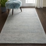 Nourison Weston WES01 Area Rug, Aquamarine, 3'9" x 5'9"