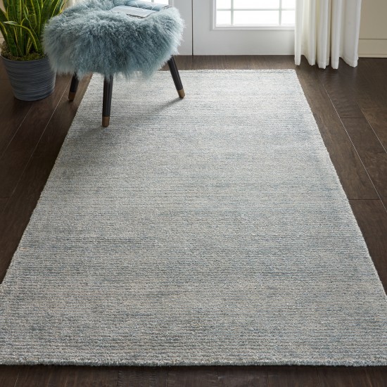 Nourison Weston WES01 Area Rug, Aquamarine, 5'3" x 7'5"