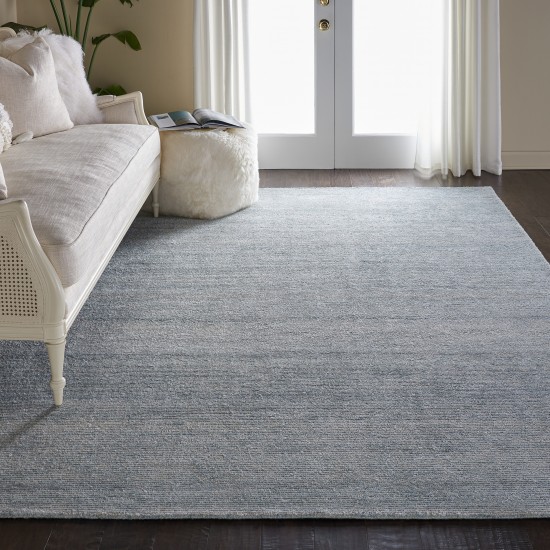 Nourison Weston WES01 Area Rug, Aquamarine, 8' x 10'6"