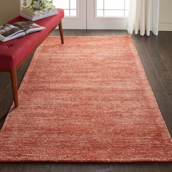 Nourison Weston WES01 Area Rug, Brick, 3'9" x 5'9"