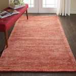 Nourison Weston WES01 Area Rug, Brick, 5'3" x 7'5"