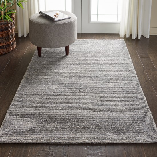 Nourison Weston WES01 Area Rug, Silver Birch, 3'9" x 5'9"