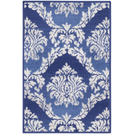 Nourison Whimsicle WHS01 Area Rug, Blue, 2' x 3'