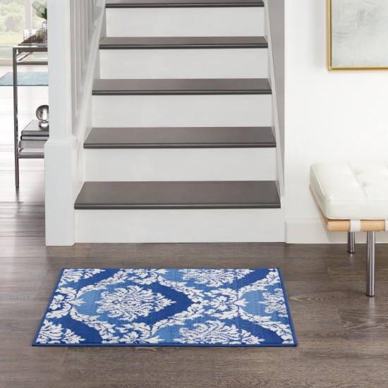 Nourison Whimsicle WHS01 Area Rug, Blue, 2' x 3'