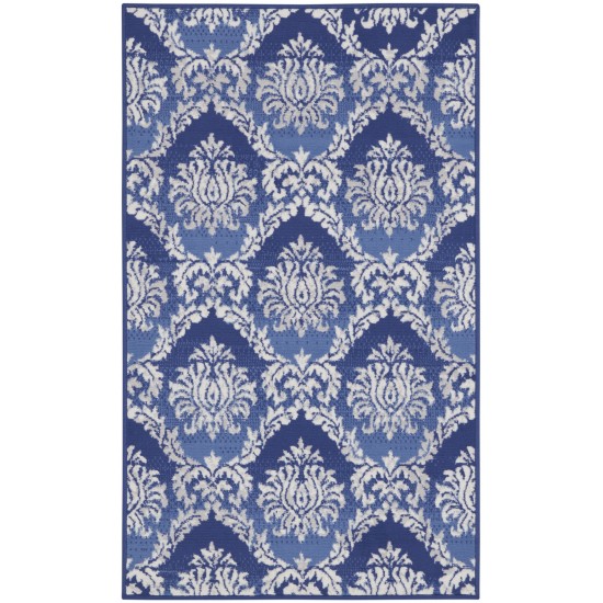 Nourison Whimsicle WHS01 Area Rug, Blue, 3' x 5'