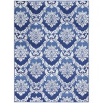 Nourison Whimsicle WHS01 Area Rug, Blue, 6' x 9'