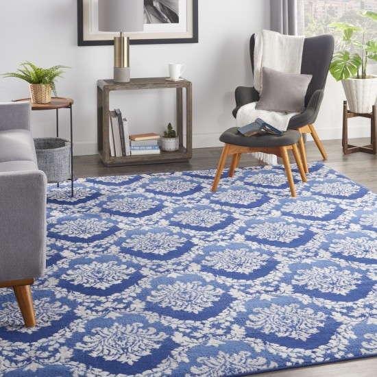 Nourison Whimsicle WHS01 Area Rug, Blue, 8'4" x 11'6"