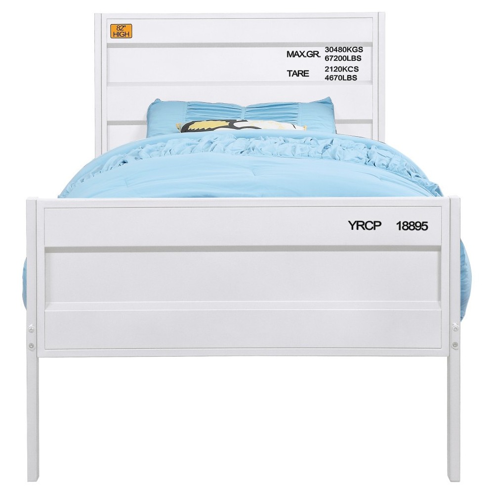 ACME Cargo Twin Bed, White