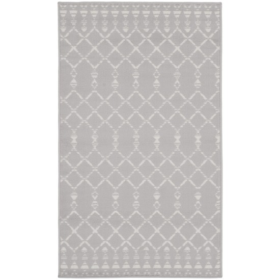 Nourison Whimsicle WHS02 Area Rug, Grey, 3' x 5'