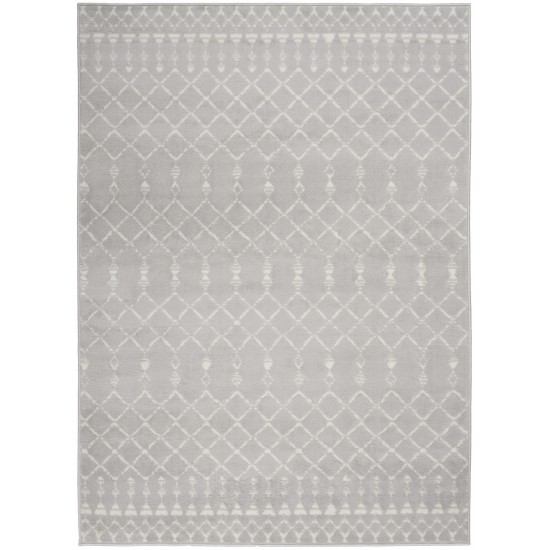 Nourison Whimsicle WHS02 Area Rug, Grey, 4' x 6'