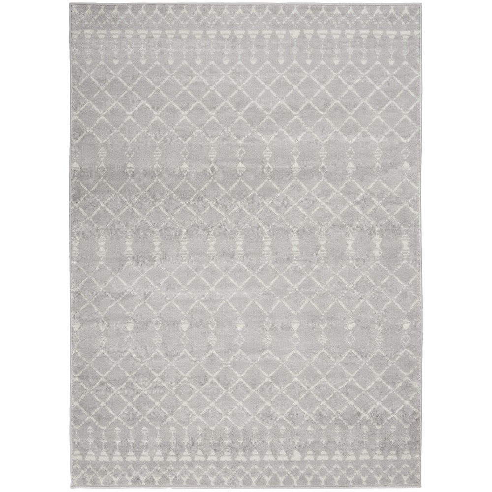 Nourison Whimsicle WHS02 Area Rug, Grey, 5' x 7'