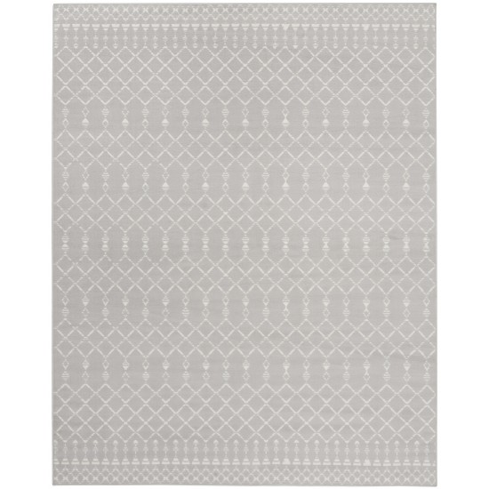 Nourison Whimsicle WHS02 Area Rug, Grey, 7' x 10'