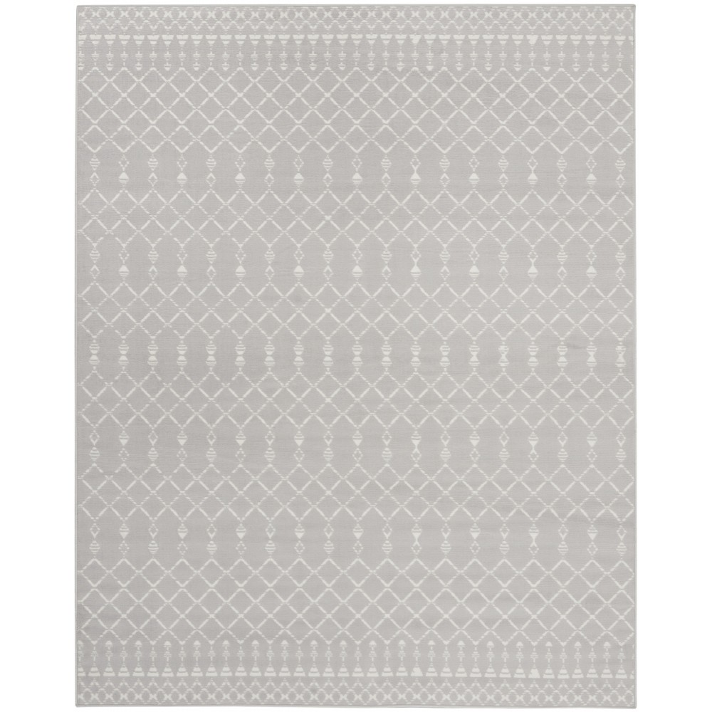 Nourison Whimsicle WHS02 Area Rug, Grey, 8'4" x 11'6"