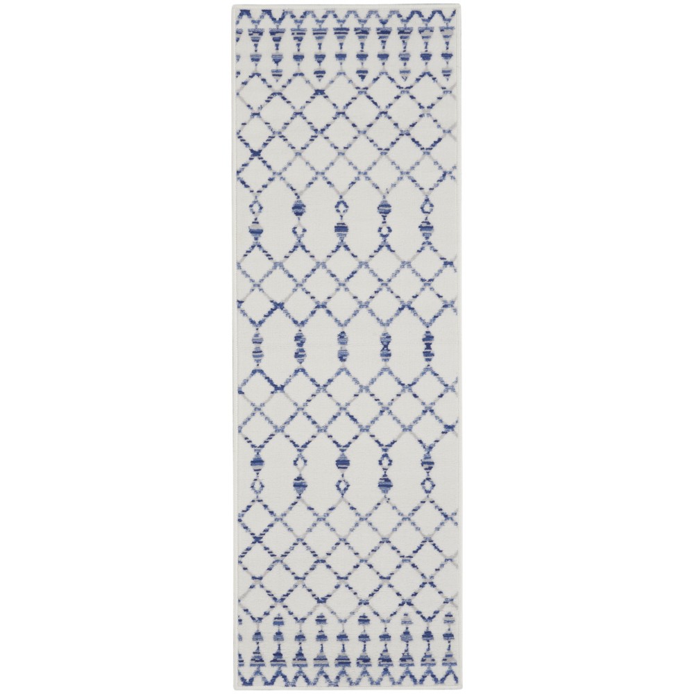 Nourison Whimsicle WHS02 Runner Rug, Ivory, 2' x 6'