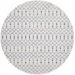 Nourison Whimsicle WHS02 Area Rug, Ivory, 8' x Round
