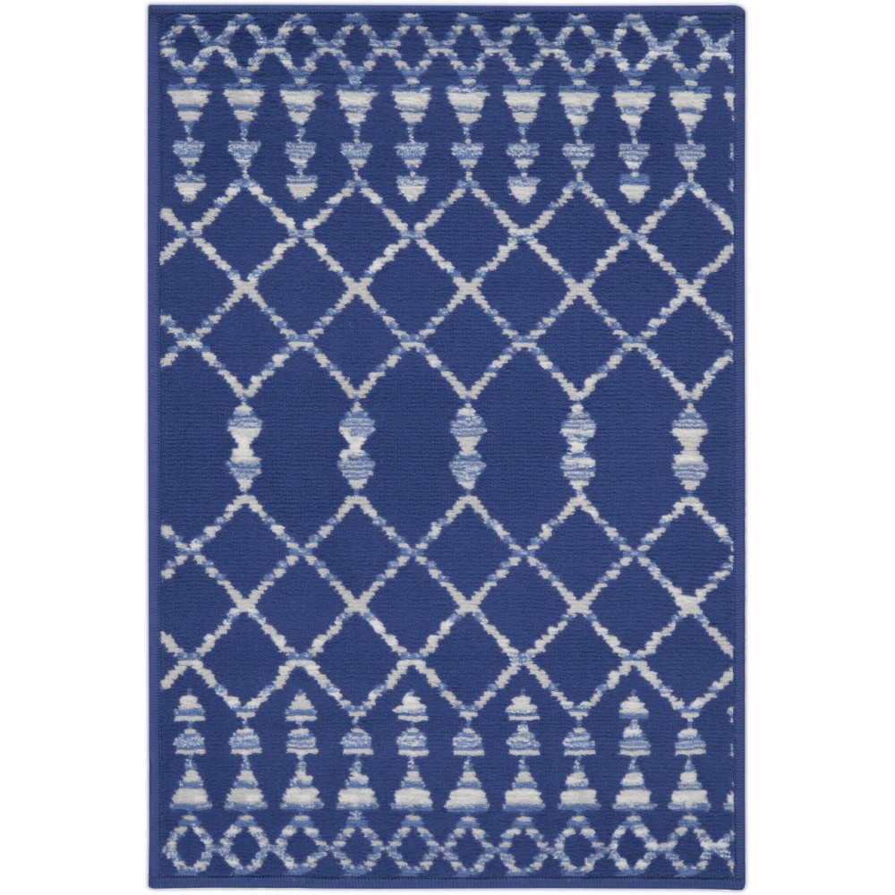 Nourison Whimsicle WHS02 Area Rug, Navy, 2' x 3'