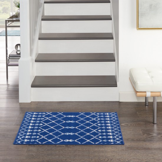 Nourison Whimsicle WHS02 Area Rug, Navy, 2' x 3'