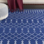 Nourison Whimsicle WHS02 Area Rug, Navy, 7' x 10'