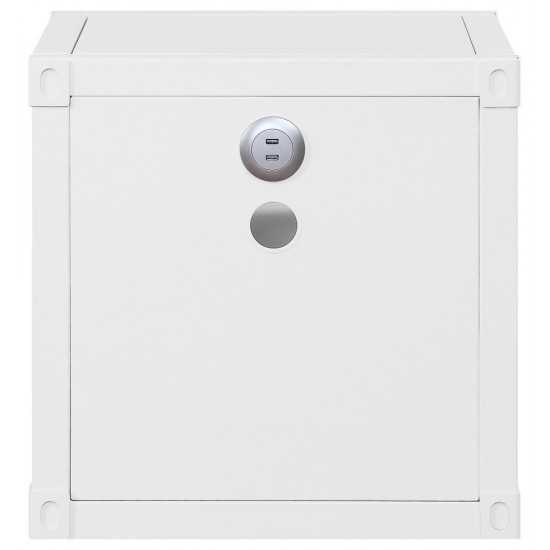 ACME Cargo Nightstand (USB), White