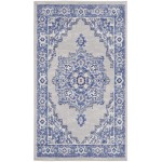 Nourison Whimsicle WHS03 Area Rug, Grey/Blue, 3' x 5'