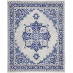 Nourison Whimsicle WHS03 Area Rug, Ivory/Blue, 7' x 10'