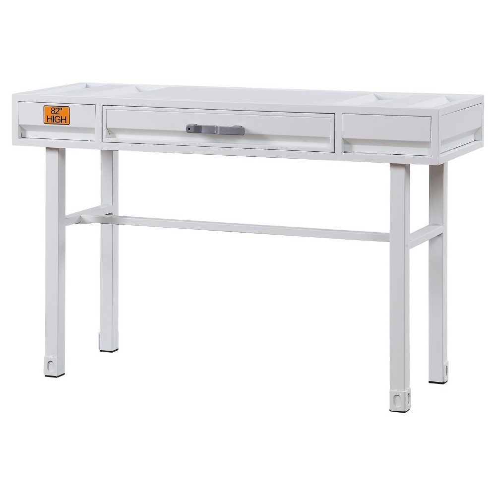 ACME Cargo Vanity Desk, White