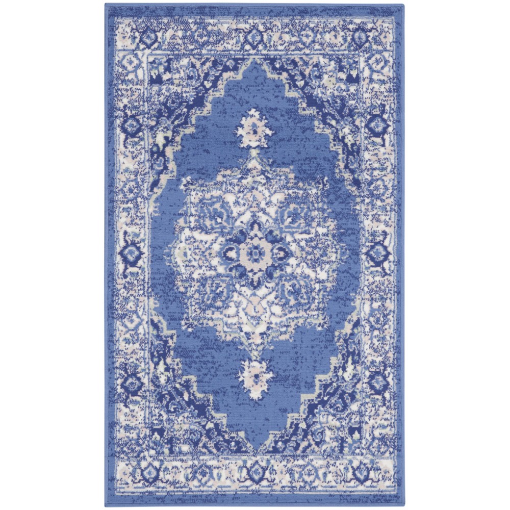 Nourison Whimsicle WHS03 Area Rug, Navy, 3' x 5'