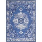 Nourison Whimsicle WHS03 Area Rug, Navy, 4' x 6'