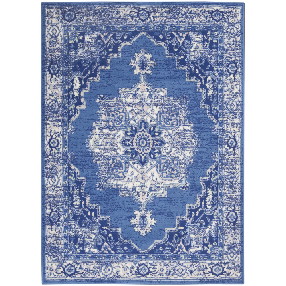 Nourison Whimsicle WHS03 Area Rug, Navy, 4' x 6'