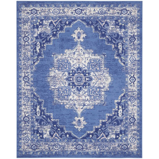 Nourison Whimsicle WHS03 Area Rug, Navy, 7' x 10'